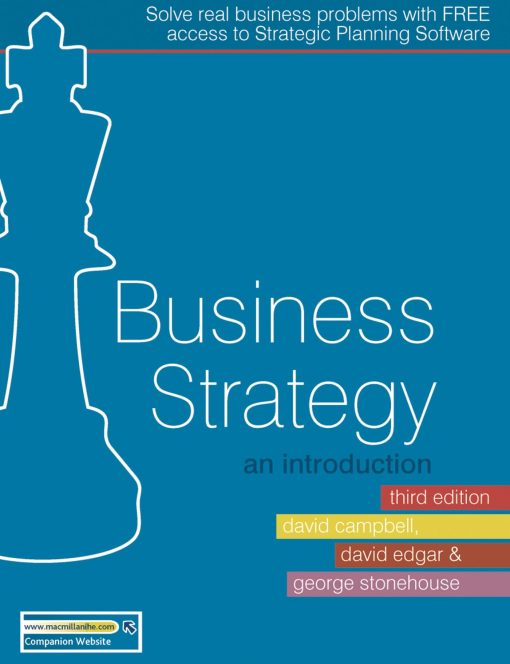 Business Strategy: An Introduction