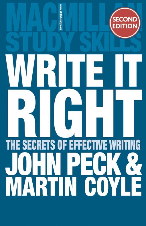 Write it Right: The Secrets of Effective Writing