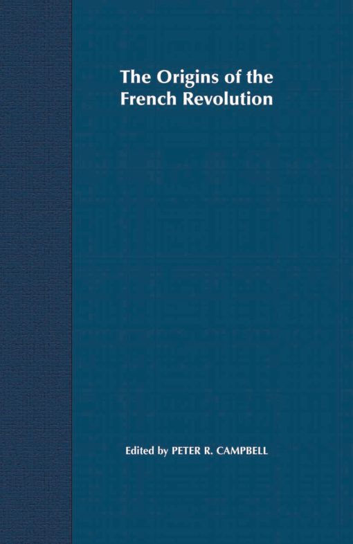 The Origins of the French Revolution