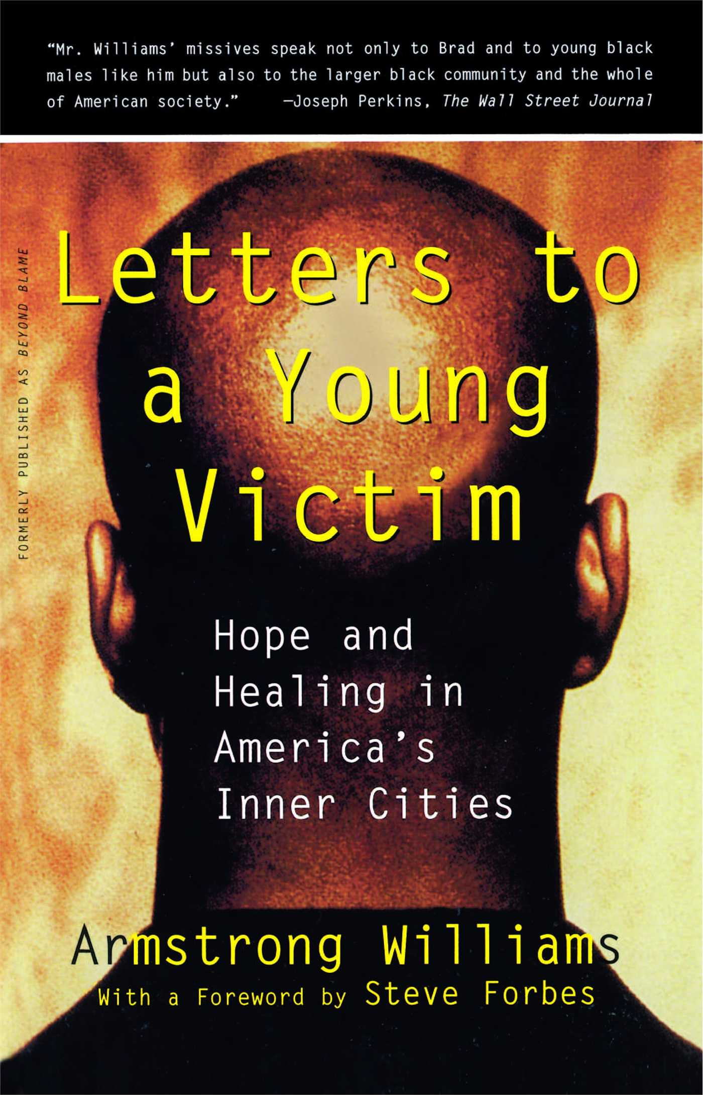 Letters to a Young Victim Hope and Healing in America's Inner Cities