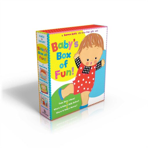 Baby's Box of Fun (Boxed Set) A Karen Katz Lift-the-Flap Gift Set: Where Is Baby's Bellybutton?; Where Is Baby's Mommy?: Toes, Ears, & Nose!