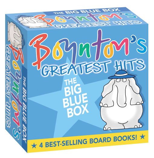 Boynton's Greatest Hits The Big Blue Box (Boxed Set) Moo, Baa, La La La!; A to Z; Doggies; Blue Hat, Green Hat