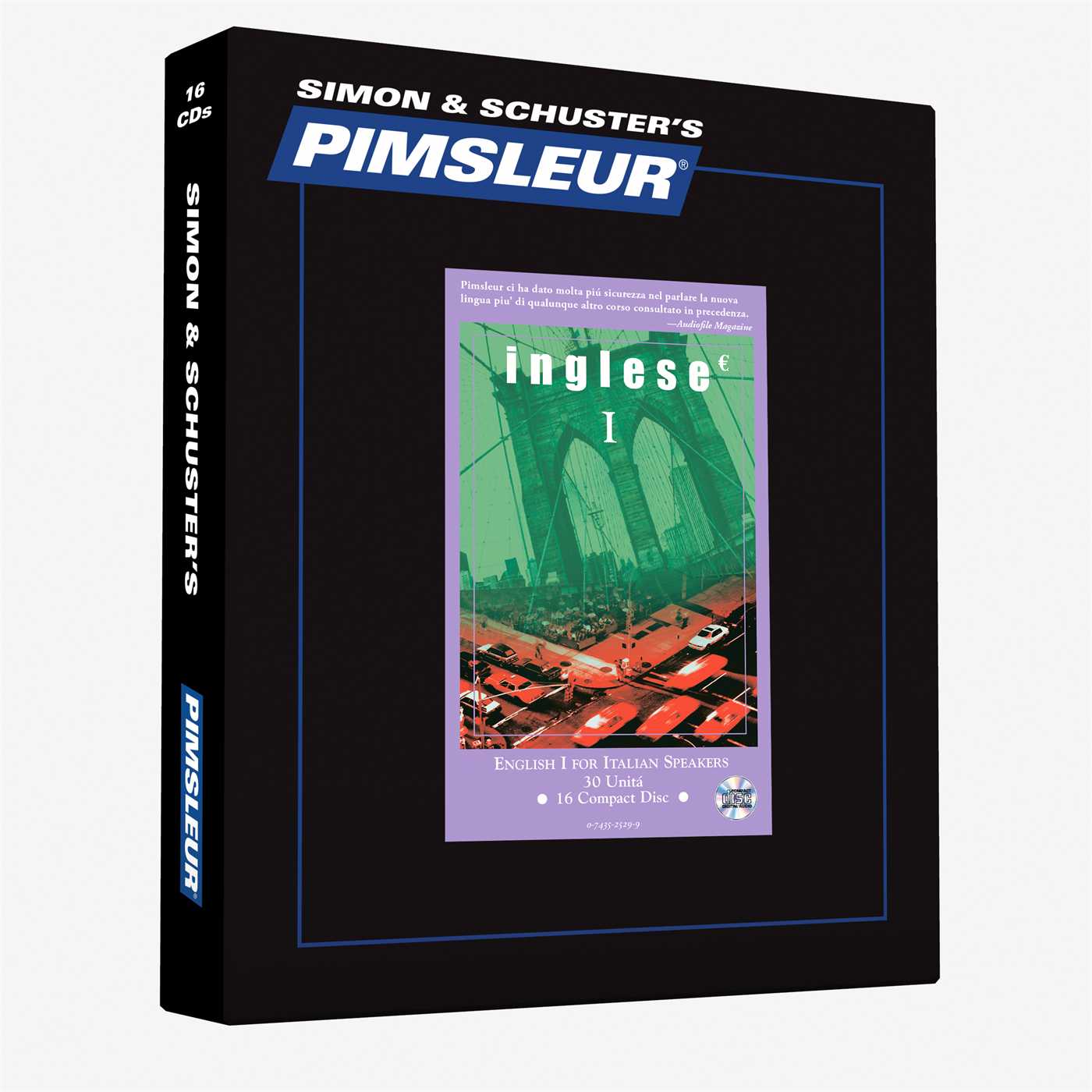 Pimsleur English for Italian Speakers Level 2 CD Learn to Speak and Understand English as a Second Language with Pimsleur Language Programs