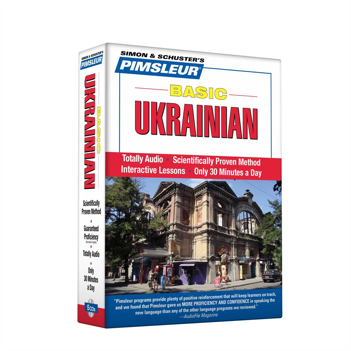 Pimsleur Ukrainian Basic Course - Level 1 Lessons 1-10 CD Learn to Speak and Understand Ukrainian with Pimsleur Language Programs