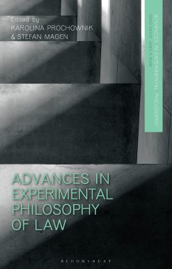 Advances in Experimental Philosophy of Law