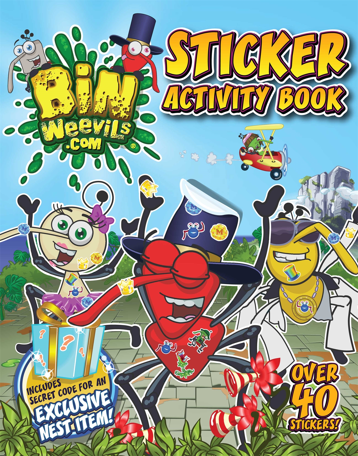 Bin Weevils Sticker Activity Book 1 Bin Weevils Sticker Activity Book