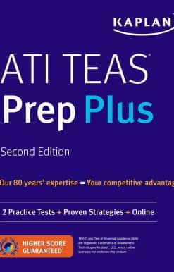 ATI TEAS Prep Plus: 2 Practice Tests + Proven Strategies + Online
