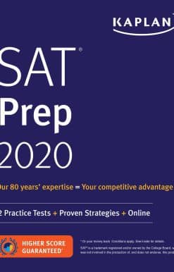 SAT Prep 2020: 2 Practice Tests + Proven Strategies + Online