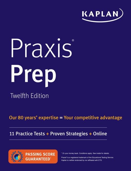 Praxis Prep: 11 Practice Tests + Proven Strategies + Online