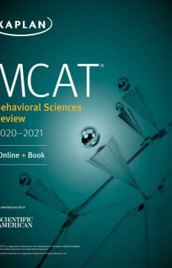 MCAT Behavioral Sciences Review 2020-2021: Online + Book