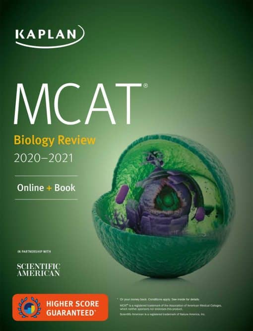 MCAT Biology Review 2020-2021: Online + Book