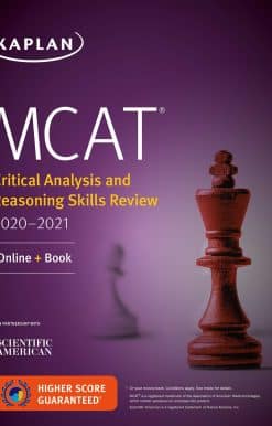 MCAT Critical Analysis and Reasoning Skills Review 2020-2021: Online + Book