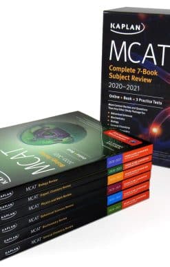 MCAT Complete 7-Book Subject Review 2020-2021: Online + Book + 3 Practice Tests