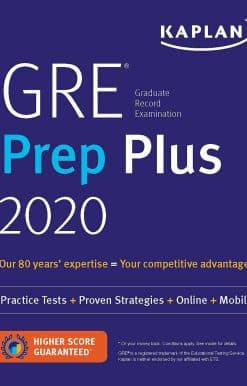 GRE Prep Plus 2020: 6 Practice Tests + Proven Strategies + Online + Video + Mobile