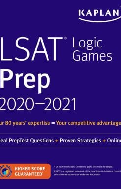 LSAT Logic Games Prep 2020-2021: Real PrepTest Questions + Proven Strategies + Online