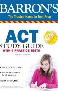 ACT Study Guide with 4 Practice Tests