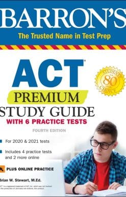 ACT Premium Study Guide with 6 Practice Tests
