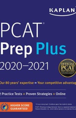 PCAT Prep Plus 2020-2021: 2 Practice Tests + Proven Strategies + Online