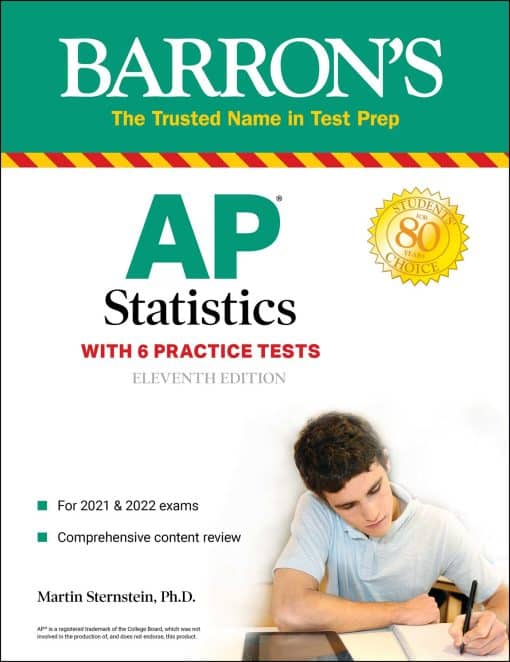 AP Statistics: With 6 Practice Tests