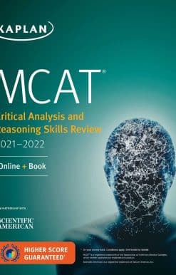 MCAT Critical Analysis and Reasoning Skills Review 2021-2022: Online + Book