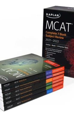 MCAT Complete 7-Book Subject Review 2021-2022: (Online + Book + 3 Practice Tests)