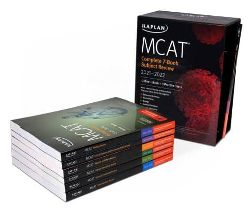 MCAT Complete 7-Book Subject Review 2021-2022: (Online + Book + 3 Practice Tests)