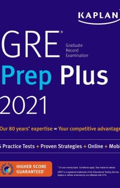 GRE Prep Plus 2021: 6 Practice Tests + Proven Strategies + Online + Video + Mobile