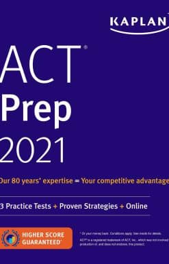 ACT Prep 2021: 3 Practice Tests + Proven Strategies + Online
