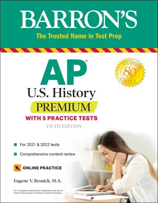 AP US History Premium: With 5 Practice Tests