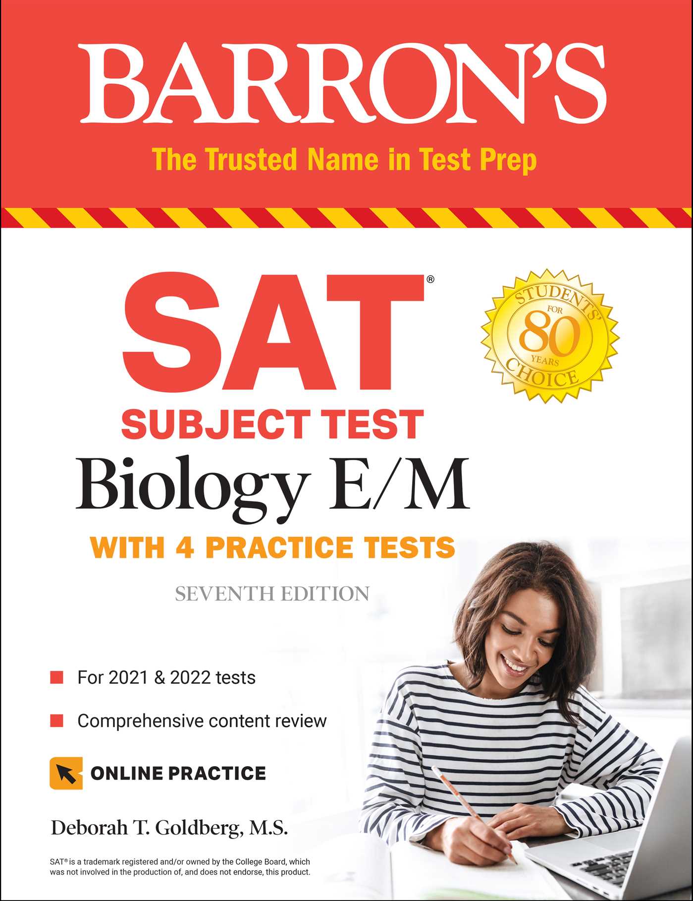 SAT Subject Test Biology E/M: with 4 Practice Tests 1 SAT Subject Test Biology E/M: with 4 Practice Tests