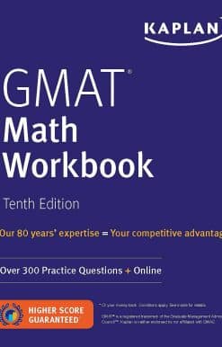 GMAT Math Workbook: Over 300 Practice Questions + Online