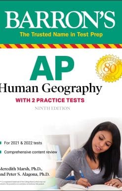 AP Human Geography: with 2 Practice Tests