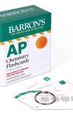 AP Chemistry Flashcards, Fourth Edition: Up-to-Date Review and Practice + Sorting Ring for Custom Study