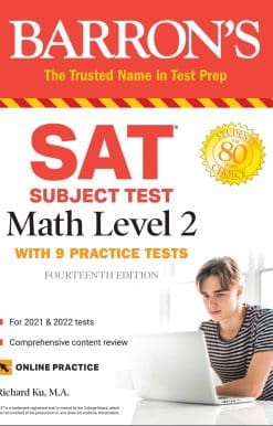 SAT Subject Test Math Level 2: With 9 Practice Tests