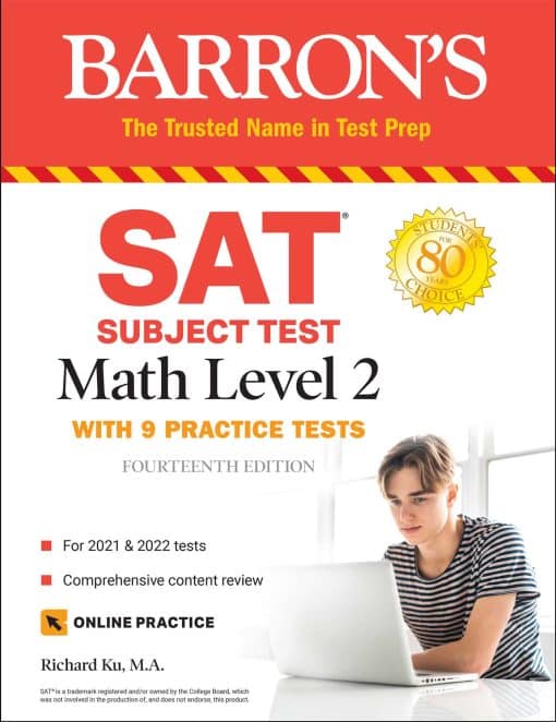 SAT Subject Test Math Level 2: With 9 Practice Tests