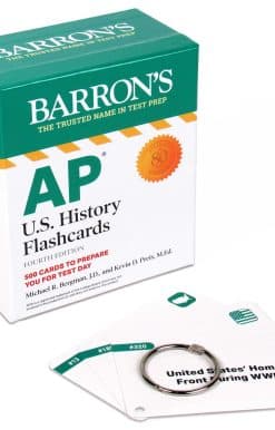 AP U.S. History Flashcards, Fourth Edition: Up-to-Date Review + Sorting Ring for Custom Study