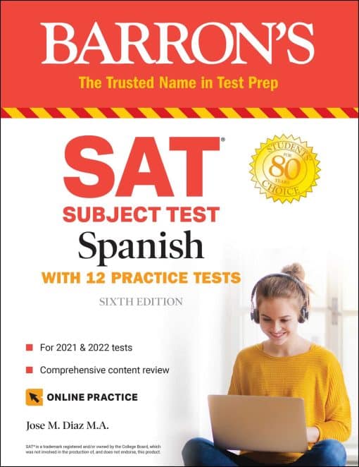 SAT Subject Test Spanish: with 12 practice tests