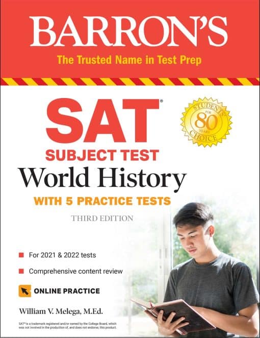 SAT Subject Test World History: with 5 practice tests