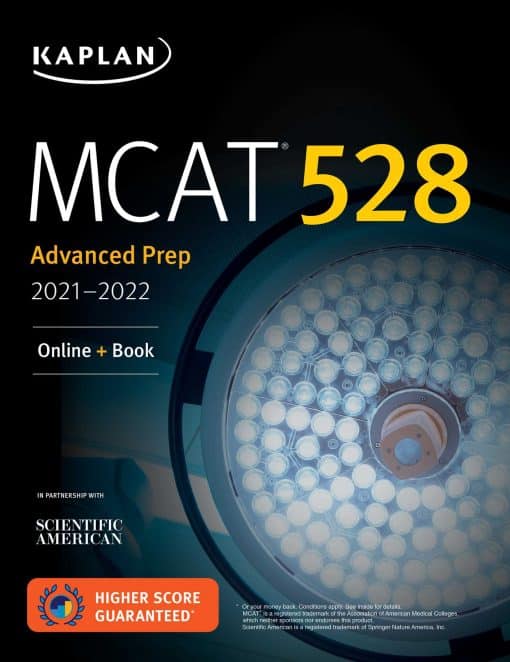 MCAT 528 Advanced Prep 20212022: Online + Book