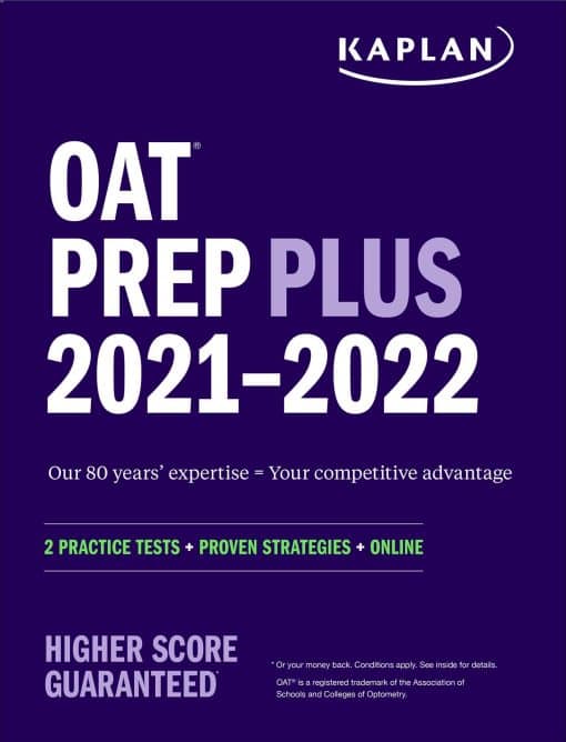 OAT Prep Plus 2021-2022: 2 Practice Tests Online + Proven Strategies