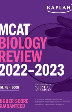 MCAT Biology Review 2022-2023: Online + Book