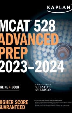 MCAT 528 Advanced Prep 2023-2024: Online + Book