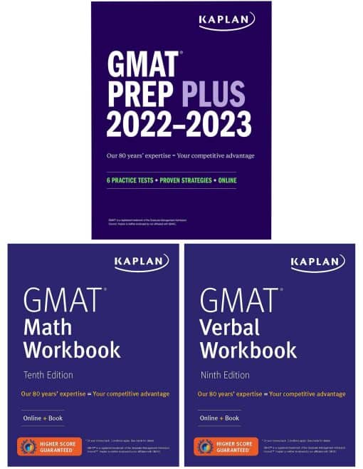 GMAT Complete 20222023: 3-Book Set: 6 Practice Tests + Proven Strategies + Online