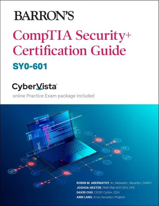 Barron's CompTIA Security+ Certification Guide (SY0-601)