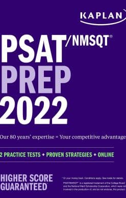 PSAT/NMSQT Prep 2022: 2 Practice Tests + Proven Strategies + Online