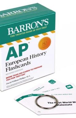 AP European History Flashcards, Second Edition: Up-to-Date Review + Sorting Ring for Custom Study