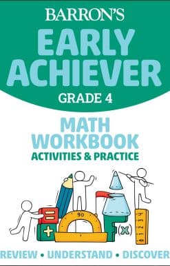 Barron's Early Achiever: Grade 4 Math Workbook Activities & Practice