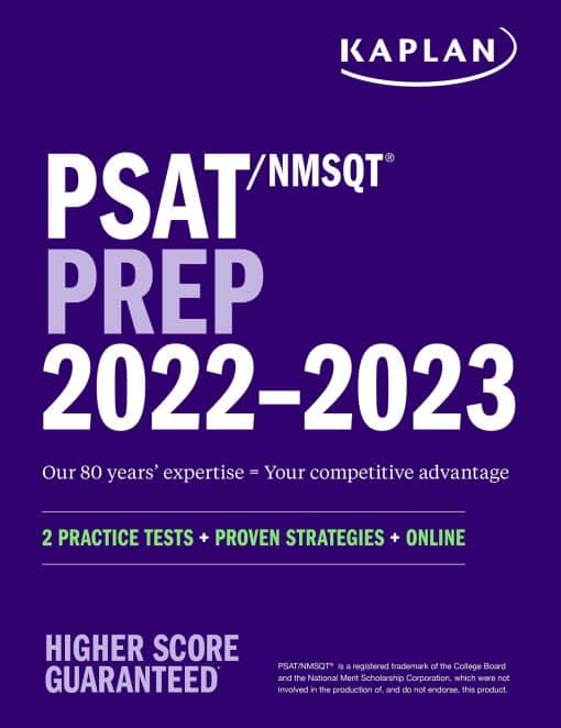 PSAT/NMSQT Prep 2022-2023 with 2 Full Length Practice Tests, 2000+ Practice Questions, End of Chapter Quizzes, and Online Video Chapters, Quizzes, and Video Coaching