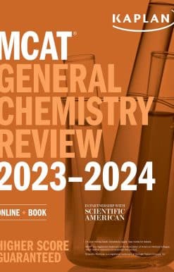 MCAT General Chemistry Review 2023-2024: Online + Book