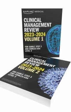 Clinical Management Complete 2-Book Subject Review 2023-2024: USMLE Step 3 and COMLEX-USA Level 3